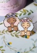 Love and Dolls pin